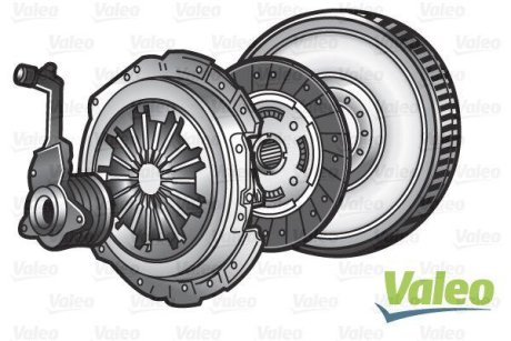 Зчеплення компл. + DMF NISSAN Qashqai/X-Trail \'\'2.0dci "07-13 Valeo 845054