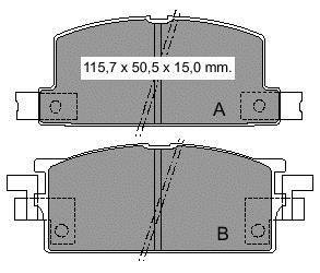 Сайлентблок важеля переднього SEAT CORDOBA (6L2) 02-09,CORDOBA Vario (6K5) 99-02,IBIZA II (6K1) 97-99,IBIZA II VEMA 21254