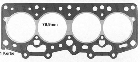 Прокладка головки циліндрів VICTOR REINZ 612721040