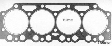 Прокладка головки циліндрів VICTOR REINZ 613587520