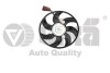 Вентилятор радіатора 150W Skoda Octavia (04-09,13-)/VW Caddy (04-), Golf (04-), Passat (06-11), Polo (10-)/Audi A3 (04-) Vika 99590993501 (фото 1)