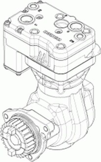 Компресор Wabco 9121160000