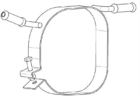 Монт.елемент випуск.сист. WALKER 80595