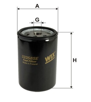 Фильтр топл. MAN (TRUCK) /PP845/2 (WIX-Filtron) WIX FILTERS 33358SE