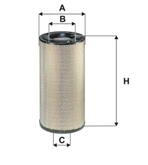 Фільтр повітр. CLAAS (WIX) WIX FILTERS 93326E