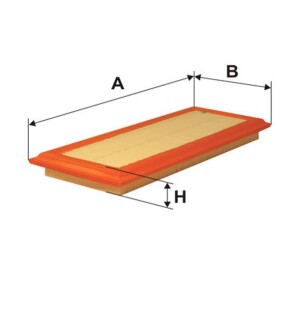 Фильтр воздушный FIAT AP017/ (WIX-Filtron UA) WIX FILTERS WA6180