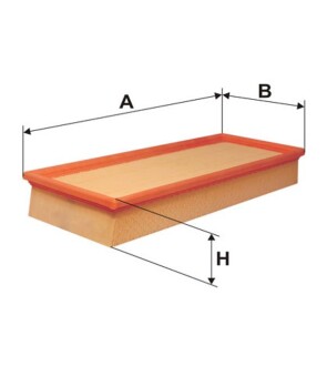 Фільтр повітряний BMW /AP032 (WIX-FILTERS UA) WIX FILTERS WA6197