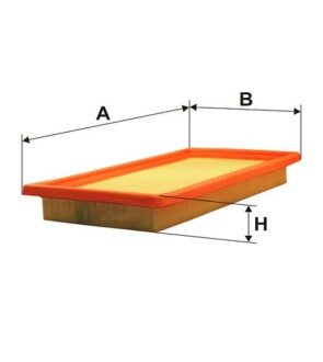 Фільтр повітряний WIX FILTERS WA6244 (фото 1)