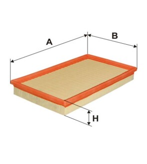 Фільтр повітряний BMW /AP089 (WIX-FILTERS) WIX FILTERS WA6260