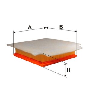 Фільтр повітряний /072/2 (WIX-FILTERS) WIX FILTERS WA9527