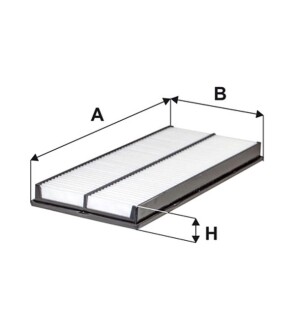 ФІЛЬТР ПОВІТРЯ WIX FILTERS WA9531 (фото 1)