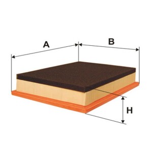 Фильтр воздушный /AP192/2 (WIX-Filtron) WIX FILTERS WA9538 (фото 1)