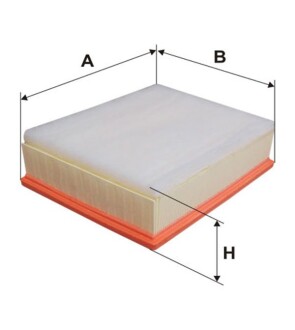 Фильтр воздушный (WIX-Filtron) WIX FILTERS WA9555