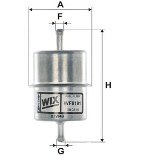 Топливный фильтр WIX FILTERS WF8191