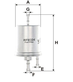 Фильтр топл. AUDI / PP836/5 (WIX-Filtron) WIX FILTERS WF8324