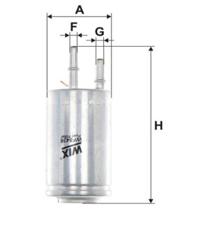 Фільтр палива WIX FILTERS WF8436