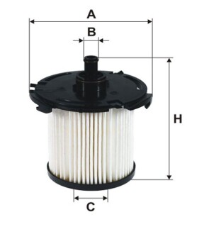 Фільтр палива WIX FILTERS WF8482