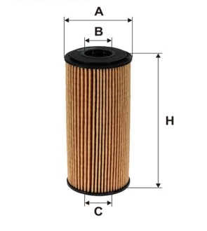 Фильтр масляный двигателя /OE640/6 (WIX-Filtron) WIX FILTERS WL7288