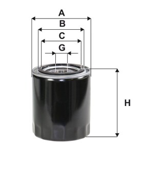 Фільтр масляний двигуна AUDI, VW /OP526/5 (WIX-FILTERS UA) WIX FILTERS WL7321 (фото 1)