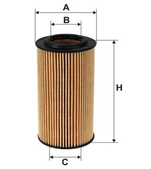 Фільтр масляний SEAT EXEO ST (3R5) 09-13; SKODA OCTAVIA A5 (1Z5) 04-13; AUDI TT ROADSTER (FV9, FVR) 16- WIX FILTERS WL7504