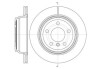 Диск гальмівний задній (кратно 2) (Remsa) BMW 3F30 (D61453.10) WOKING D6145310 (фото 1)