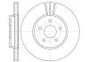 Диск тормозной передний (кратно 2) (Remsa) Ford Mondeo III (D6607.10) WOKING D660710 (фото 1)