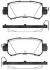 Колодки гальмівні диск. задн. (Remsa) Mazda Cx-5 2.0 11-,Mazda Cx-5 2.2 11- (P14073.00) WOKING P1407300 (фото 1)