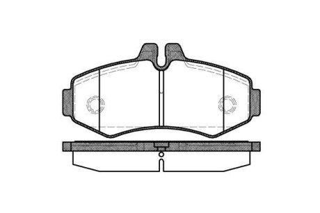 Колодки тормозные WOKING P601300