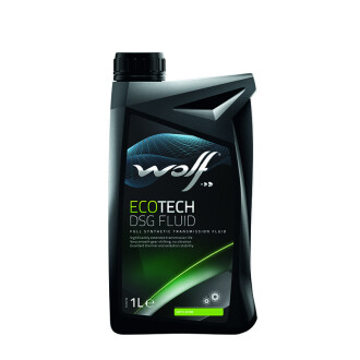 Трансмиссионное масло EcoTech DSG Fluid синтетическое 1 л Wolf 8308604