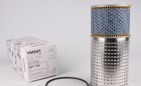 Фільтр масляний WUNDER WUNDER FILTER WY 706 (фото 1)