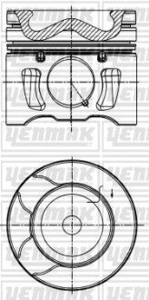 Поршень Citroen Jumpy/Peugeot Expert 2.0 HDi 09- (85.00mm/STD) YENMAK 3104194000