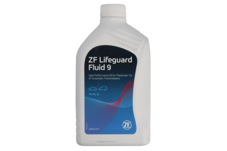 Олива трансмісійна LIFEGUARDFLUID 9 - 1л ZF AA01.500.001