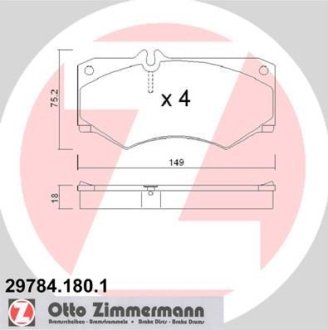 Деталь ZIMMERMANN 29784.180.1