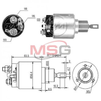 Втягуюче реле ZM ZM973